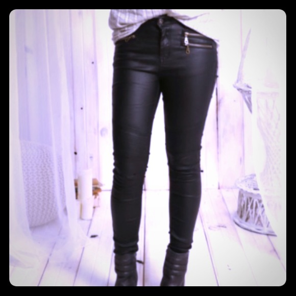 Wilde Heart by Madison Square Waxed Pant size M