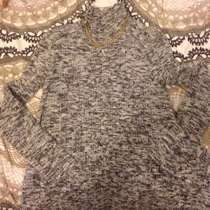 Forever 21 Mock Neck Knitted Dress