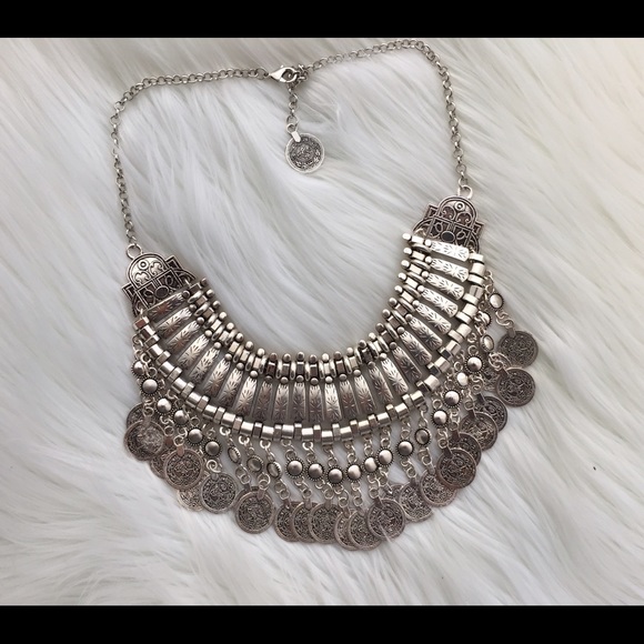 Turkish silver coin necklace - Picture 4 of 4