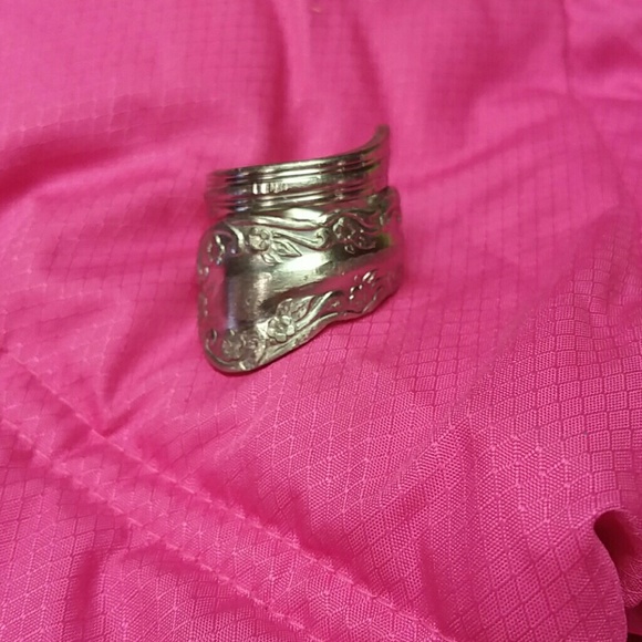 Old fashioned SPOON RING - Picture 3 of 3