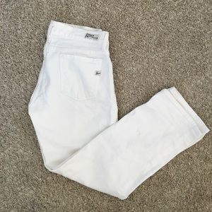 Citizens of Humanity cropped white jeans