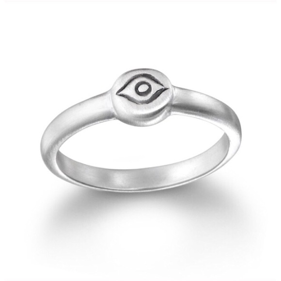 Last One🎉 Sterling Silver All Seeing Eye Ring - Picture 2 of 3