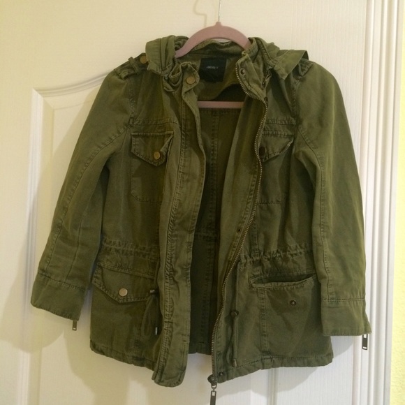forever 21 green army jacket