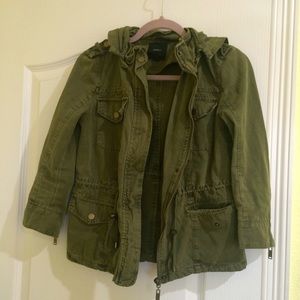forever 21 green army jacket