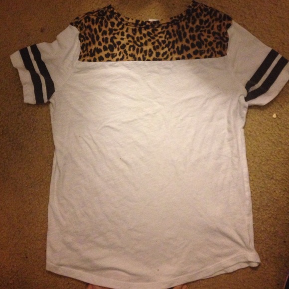 VS PINK Cheetah Print Shirt