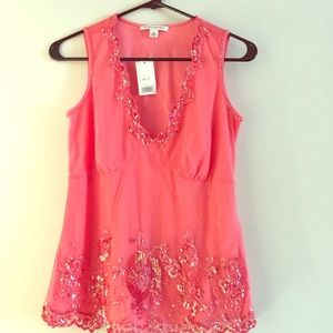 New Banana Republic Sequence Spring/ Holiday Top