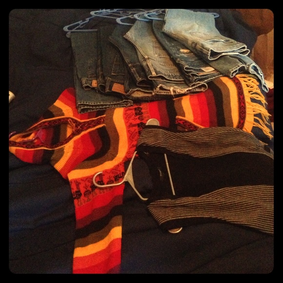 Jeans Sweater vest sweater