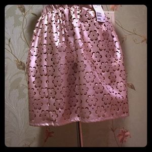 Flower pattern skirt