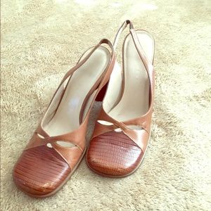 NINEWEST SLING BACK PUMPS