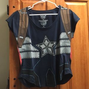 Captain America Costume Shirt
