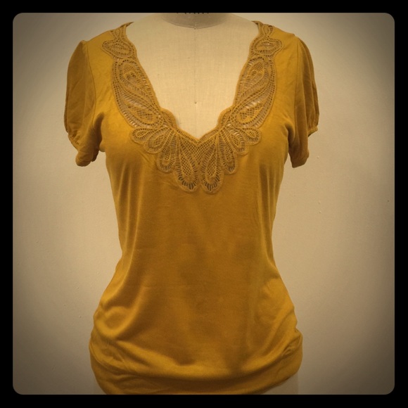 H&M Marigold Knit Top