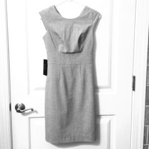 Brand new gray sheath dress from The Limited
