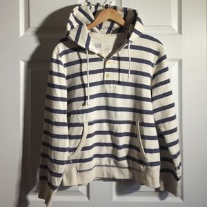 J. Crew Men Striped Hoodie