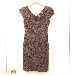 Leopard Body Con Dress