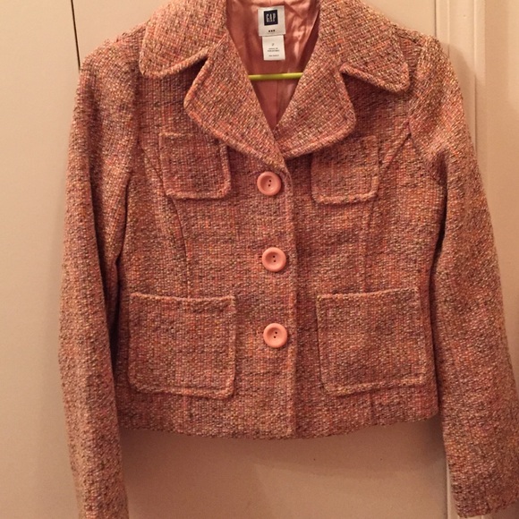 Adorable Gap tweed jacket