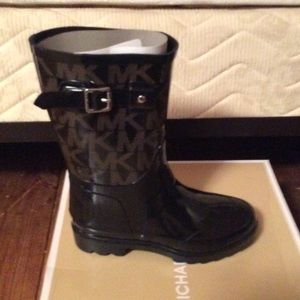 Logo Rubber Rain Boot