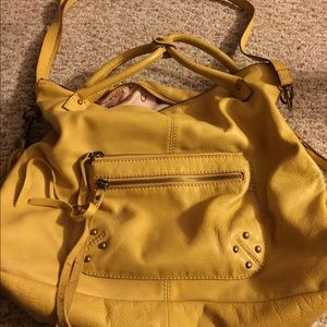 Mustard colored bag
