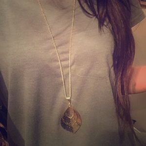 Feather necklace