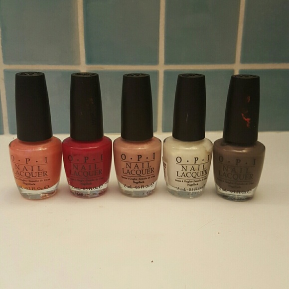 FULL SIZED Nude OPI Polish Bundle