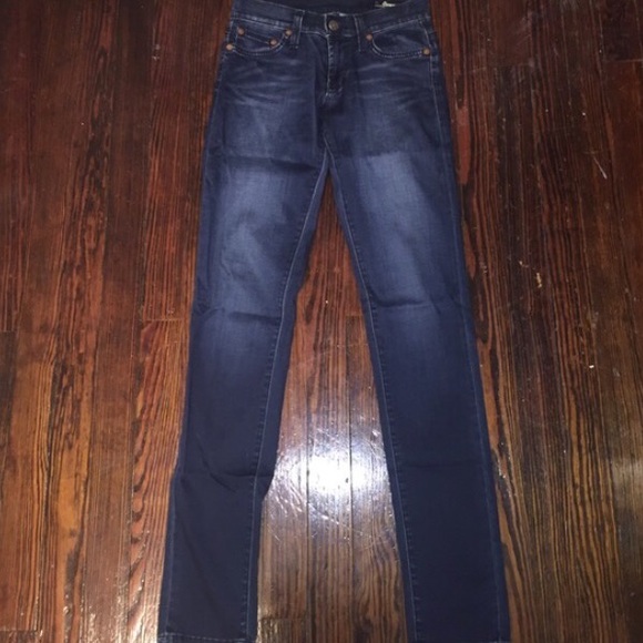 Red Engine Skinny Jeans - Like-NEW