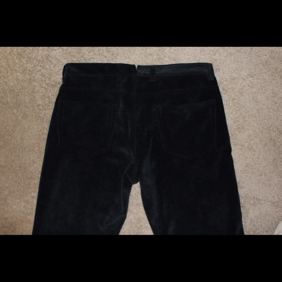 Men's Black corduroy pants - Picture 2 of 4