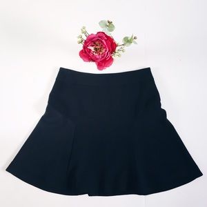 Express | High Waisted Flared Mini Skirt