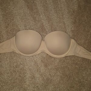 PINK 32C Strapless Nude Bra