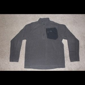 Gray North Face pullover