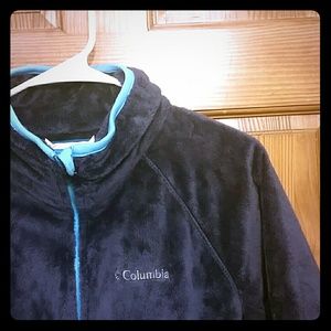 Columbia Pearl Plush II Fleece Jacket navy blue L