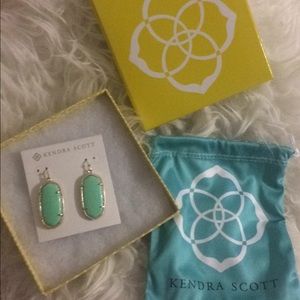 Mint Green Kendra Scott Elle Earrings