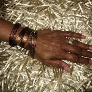 Vegan Leather Wrap Bracelet