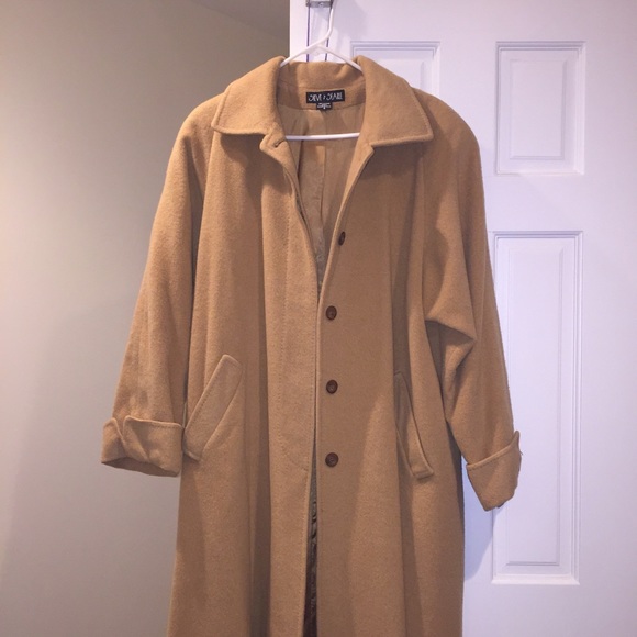 100% camel hair coat