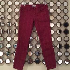 Free People Textured Cropped Pant