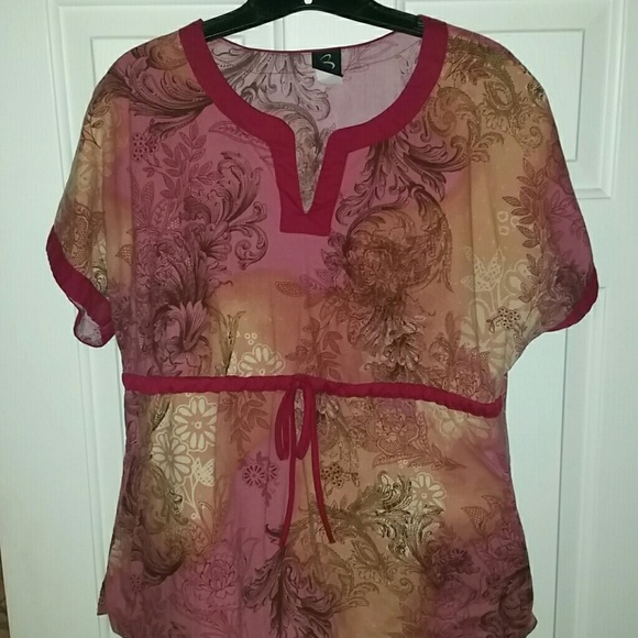 Barco scrub top