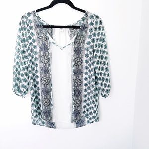 🌻SALE🌻Old Navy Chiffon Peasant Blouse