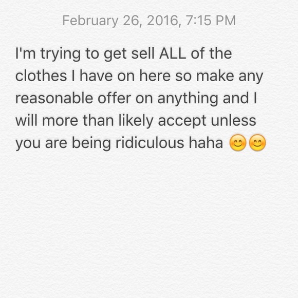 MAKE OFFERS ON EVERYTHING