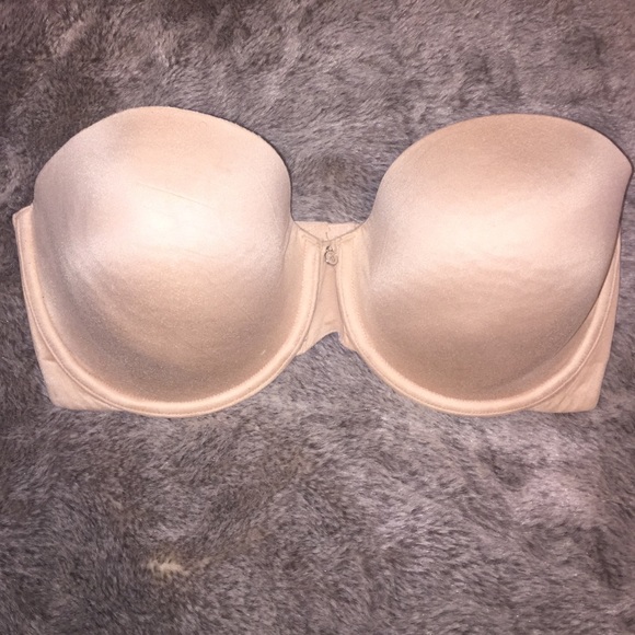 Victoria's Secret nude strapless bra