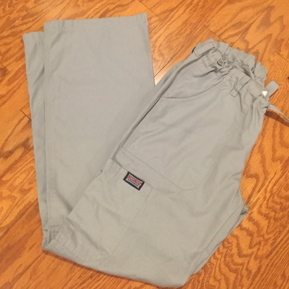 Light gray Cherokee scrub pants