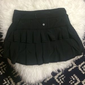 Lululemon Pace Setter Skirt in Black