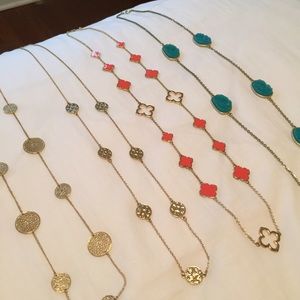 Bundle of 4 gold necklaces