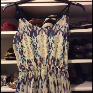 High low chiffon dress