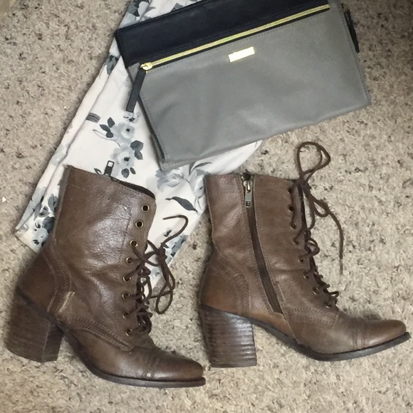 Steve Madden Brown Booties