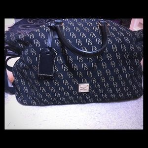 Dooney & Burke travel bag, used twice.