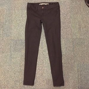 Black American Eagle jeggings