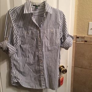 Classic Striped Polo