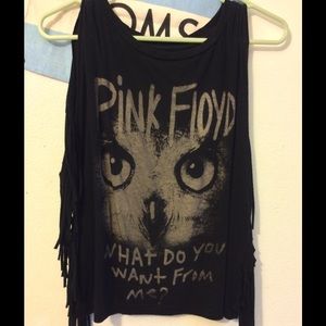Pink Floyd muscle tee.