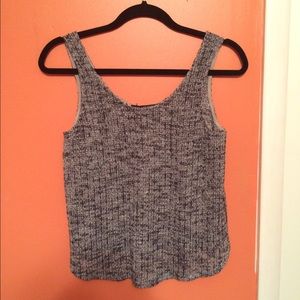 Sweater tank top