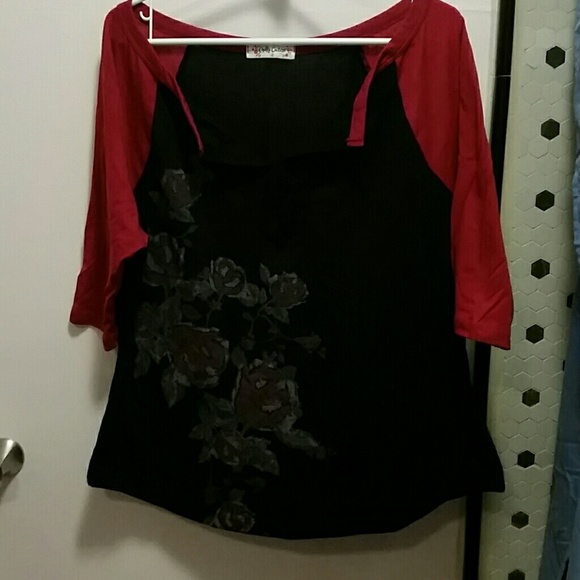 Torrid baseball style shirt