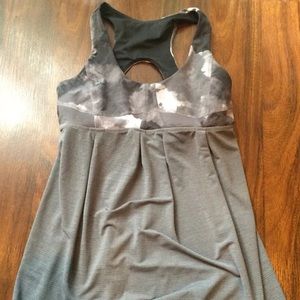 EUC, Lululemon tank, blotted ink- sz 7