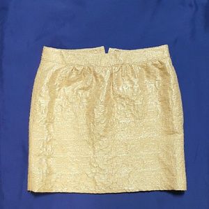 Ann Taylor LOFT Metallic Skirt